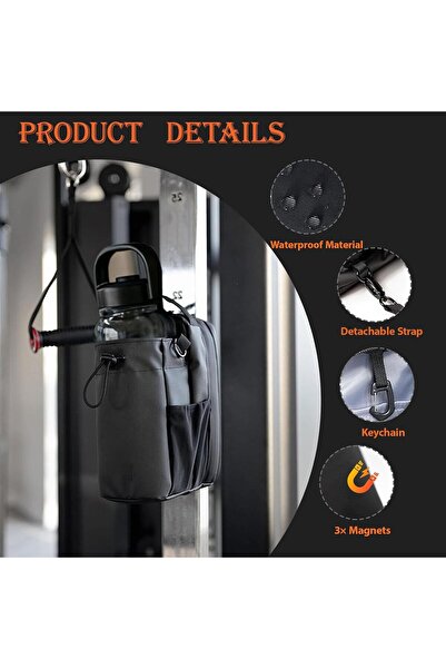 Generic Magnetic Gym Bag, Sports Equipment Storage, Fitness Duffel