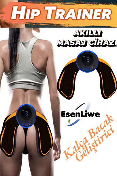 ESENLİWE Kalça Geliştirici Cihaz Ems Egzersiz Kalça Kaldırıcı Masaj Aleti Fit...