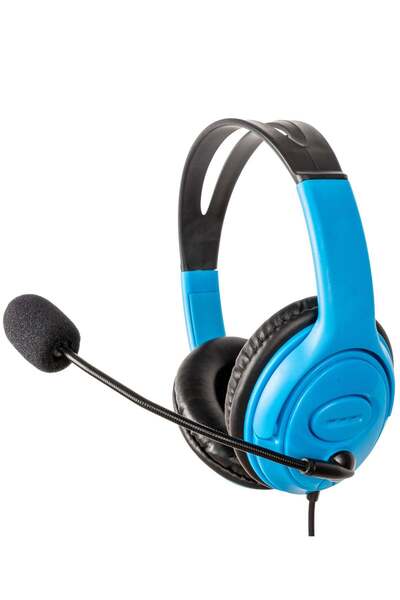 Generic LOG H10 Gaming Headset For PC, PS4, Mobile - Blue
