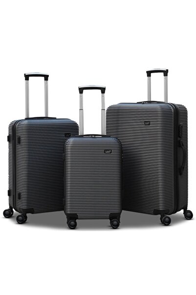 ZAAPPY Hard Shell 3PCS SET (20/24/28 Inch) ABS Lightweight Luggage, Secured Lock, Suitcase