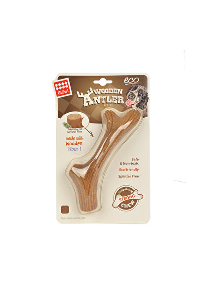 Gigwi Doğal Ağaç Köpek Diş Kaşıma Oyuncağı XS