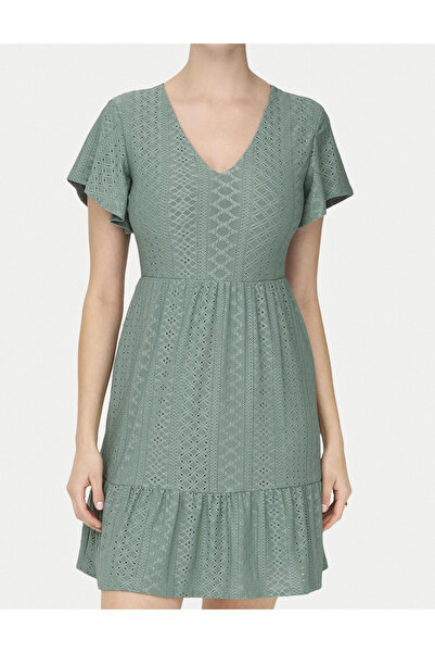 ONLY Only mini dress, green