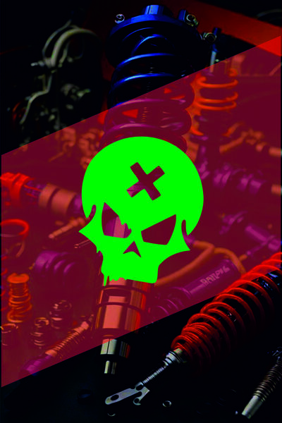 sticker ملصق زجاجي ثلاثي الأبعاد بتصميم جمجمة X مقاس 10×12 سم لسيارات JDM وال...