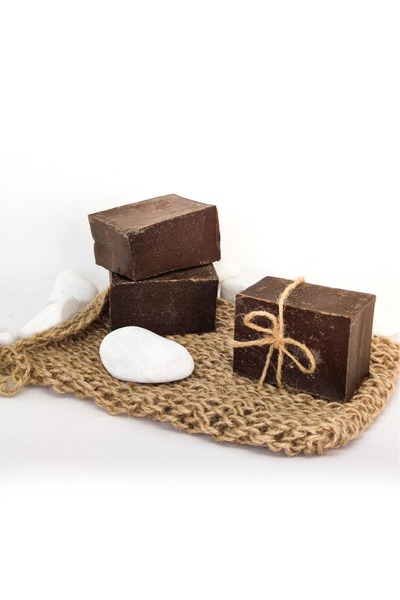 Şık Kalıp Kostiksiz Saf Katran Sabunu Kepeğe ve Egzemaya Karşı Etkili