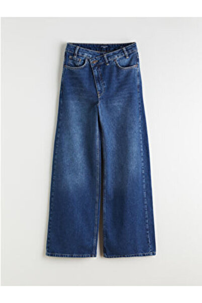 LC Waikiki M1 Sezon Indigo Wideleg Women's Jean Pants