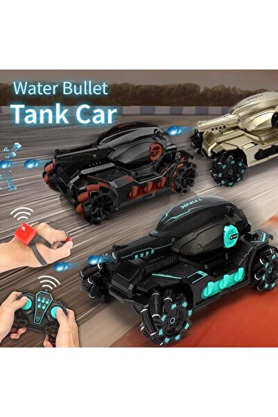 Bebelul Tank FIGHT RC BROWN 14+ with Gesture Control, Water Balls and Special Effects