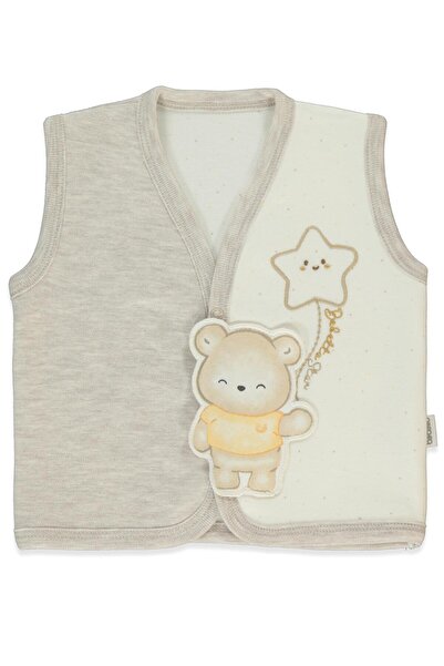 Bebetto سترة إنترلوك (كن لطيفًا) بيج ميلانج