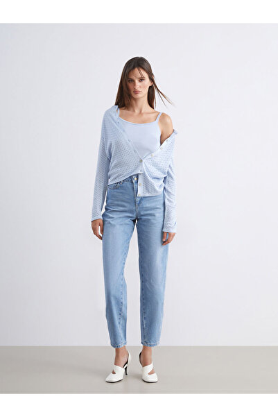 LC Waikiki بنطلون جينز نسائي من Blue Balloon Fit