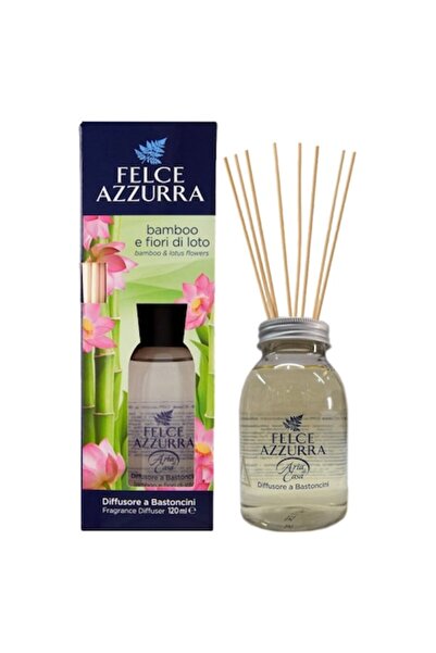 Felce Azzurra Difuzor cu bețișoare — Bambus și Flori de Lotus, 120 ml