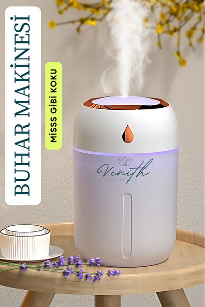 Venith Aromaterapi Aromaterapi Buhar Makinesi 300 ml Ultrasonik Hava Nemlendi...