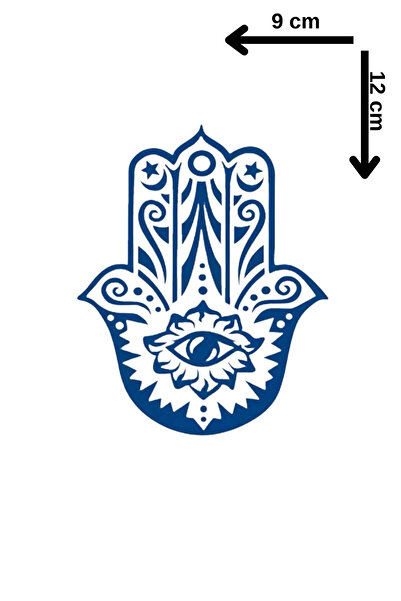 Barly 30 Gün / 1 Ay Kalıcı Fatma Ana Eli Figürlü 12 Saat Sonra Kararan Geçici...