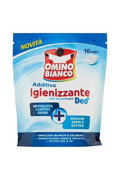 Omino Bianco Capsule cu aditivi igienici cu tehnologie Deo⁺, 10 buc.