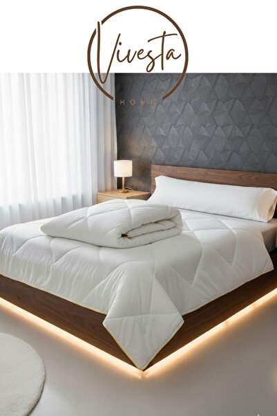 Vivesta Home 195X215 cm 100% Natural Wool Quilt – Warm, Breathable, Non-Sweating Double Quilt