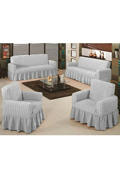 kutlale Bürümcük Koltuk, Kanepe, Çekyat Örtüsü, Koltuk Kılıfı 3+3+1+1 takım