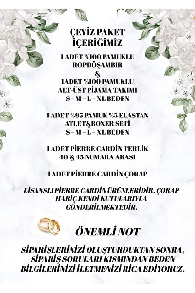 Pierre Cardin Men's Licensed 6-Piece Boxed Groom's Dowery Set Thcl0Vr5Pc