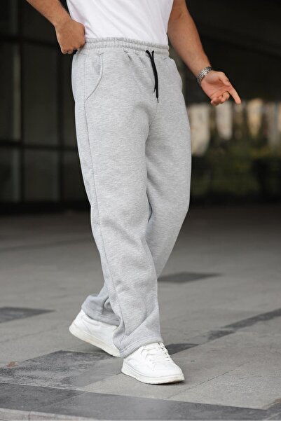 Genel Markalar ERKEK EŞOFMAN ALTI RAHAT BAGGY KALIP 3 İPLİK ŞARDONLU KUMAŞ SPOR ALT - SPOR KOMBİN