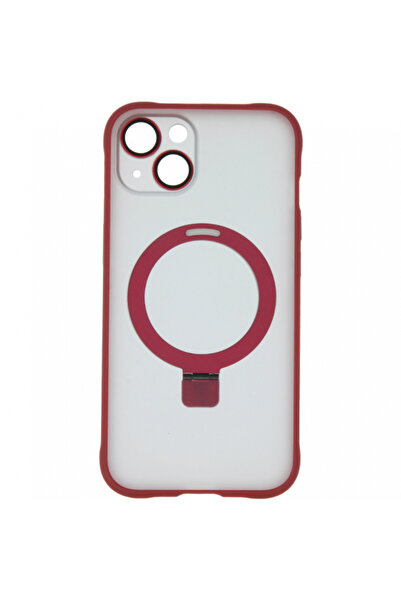 OEM Husa MagSafe pentru Apple iPhone 13, OEM, Ring, Rosie