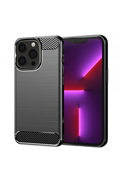 Techsuit Husa pentru Apple iPhone 13 Pro, Techsuit, Carbon, Neagra