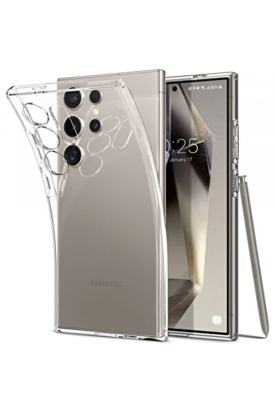 Spigen Husa pentru Samsung Galaxy S24 Ultra S928, Spigen, Liquid Crystal, Tra...