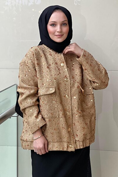 Ghisa Sequined Tweed Jacket