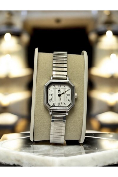 MAC CENTER sekizgen model kadın kol saati- çelik kadın kol saati- hediyelik -...