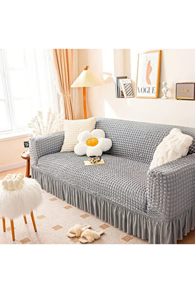 kutlale Bürümcük Koltuk, Kanepe, Çekyat Örtüsü, Koltuk Kılıfı 3+3+1+1 takım