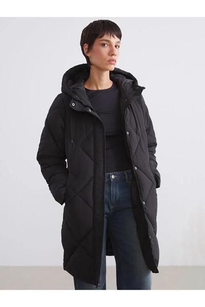 LC Waikiki Γυναικείο πουπουλένιο παλτό με κουκούλα (W5)