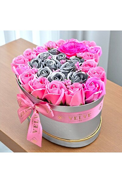 velve Ανθοσυνθέσεις VLV, σαπουνόφουσκες, διακοσμητικές πινελιές, πέρλες, Ροζ-...