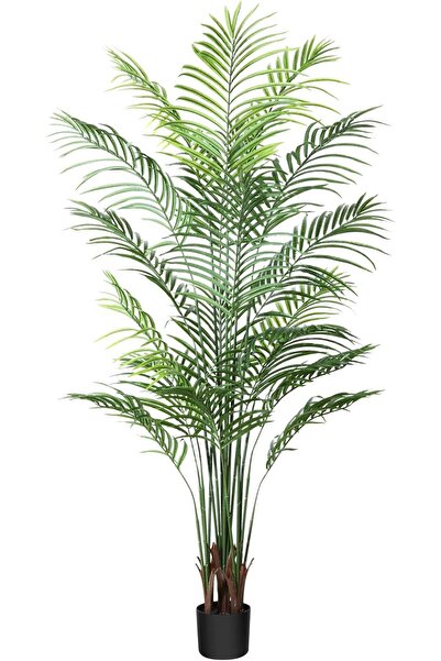 Artificiale Rolio Copac Artificial Palmier Areca – Design Realist, Ghiveci Inclus - 2 m