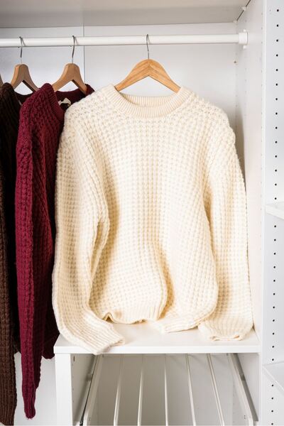 no7man Raflen White Sweater