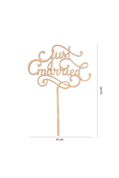 Amco Topper Just Married 16x23