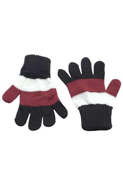 AXE SPORTSWEAR قفازات شتوية للأطفال ذات ملمس ناعم ونسيج محبوك