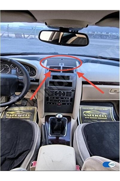 YUBBOX Peugeot 407 Orta Havalandırma Izgarası Dayanıklı ABS Plastik