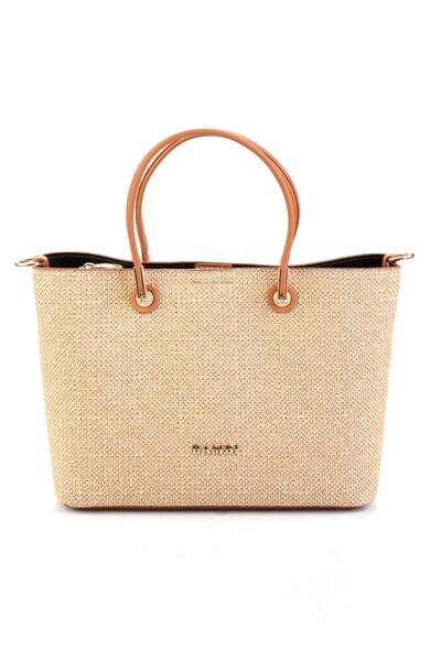 Bambi Nude Taba Kadın Omuz Çantası C06004221058