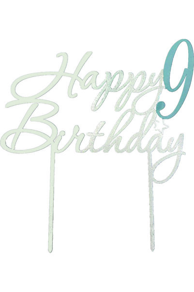 Amco Decor personalizat pentru tort din lemn 9 23 x 20 x 0,3 cm