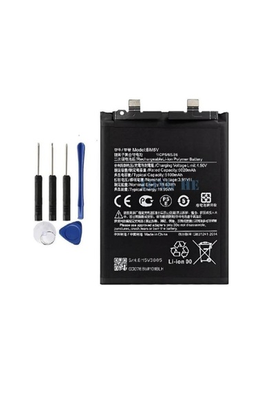Genos Xiaomi Redmi Note 13 Pro 4G 5G İle Uyumlu A+ Kalite Pil Batarya BM5V