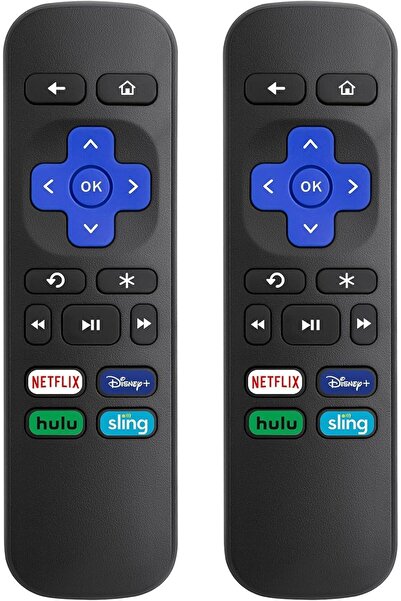 Generic 2-Pack Universal Replacement TV Remote (Infrared) - ELTERAZONE