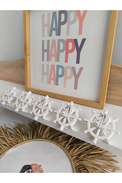 Monkabox White Sailor Cabinet Drawer Handle