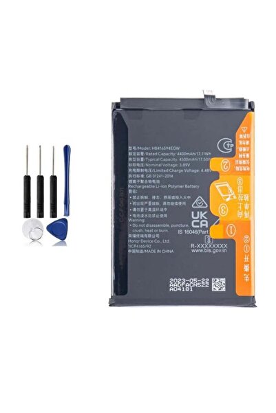 Genos Huawei Honor 90 Lite 5G İle Uyumlu A+ Kalite Pil Batarya HB416594EGW