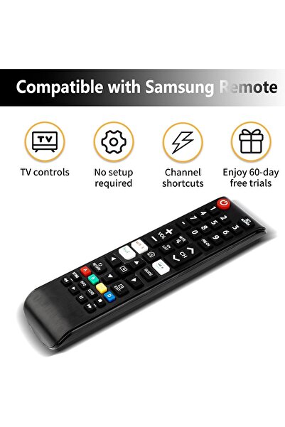 Generic Pack of 2 Universal Remote Control for TV - Compatible with LCD, LED, HDTV, 3D Smart TVs