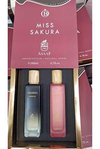 ASAFF Miss Sakura للنساء – عطر زهري أنثوي ناعم --- Frankel Aventus عطر رجالي فخم مستوحى من والجاذبية