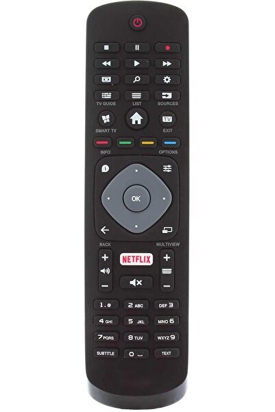 Generic 121AV Replacement TV Remote Control - Compatible with Philips 43PUS6523/12 & Philips Smart TVs