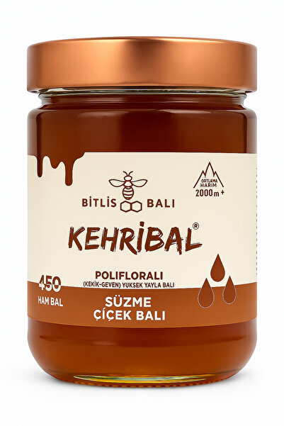 Kehribal Kehirbal Yüksek Yayla Süzme Çiçek Balı 450 GR
