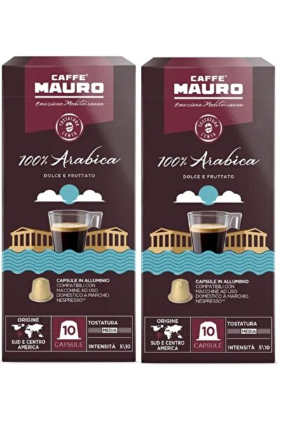 Caffe Mauro 100% Arabica Nespresso Capsules 20 Capsules