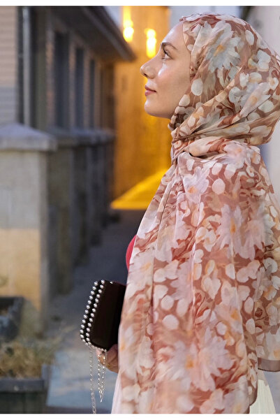 Genel Markalar Garden Desen Şal-Sütlü