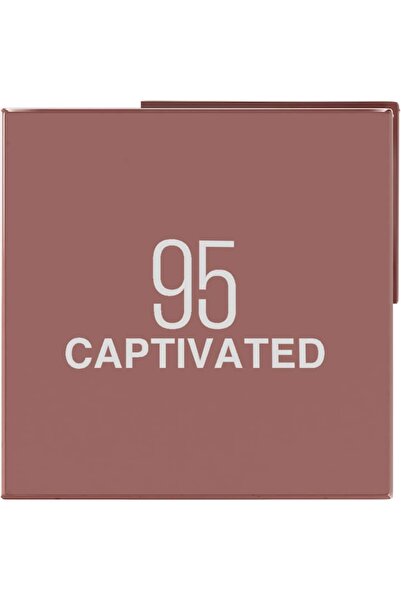 Maybelline New York Ruj lichid de lungă durată SuperStay Vinyl Ink 95 Captivated cu strălucire vinilică