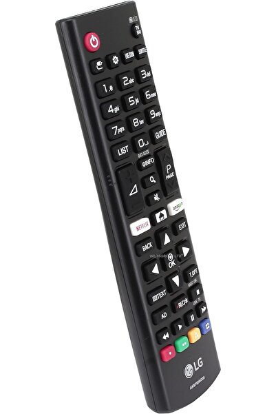 Generic 121AV Replacement Remote Control Compatible with LG 43UJ630 and similar Smart LED TVs
