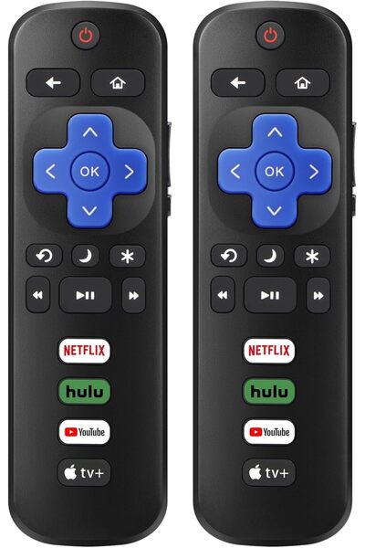 Generic جهاز تحكم عن بعد بديل لجهاز Elterazone (عبوة من قطعتين) - يعمل بالأشعة تحت الحمراء العالمية للتلفزيون الذكي