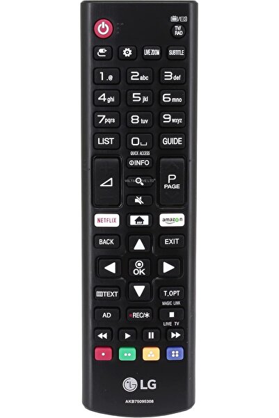 Generic 121AV Replacement Remote Control Compatible with LG 43UJ630 and similar Smart LED TVs