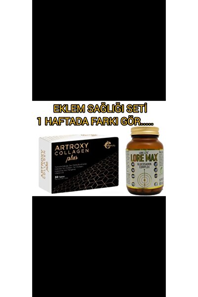 LoreLife Artroxy Collagen Plus 30Kp & Glucosamine Complex 60Tb